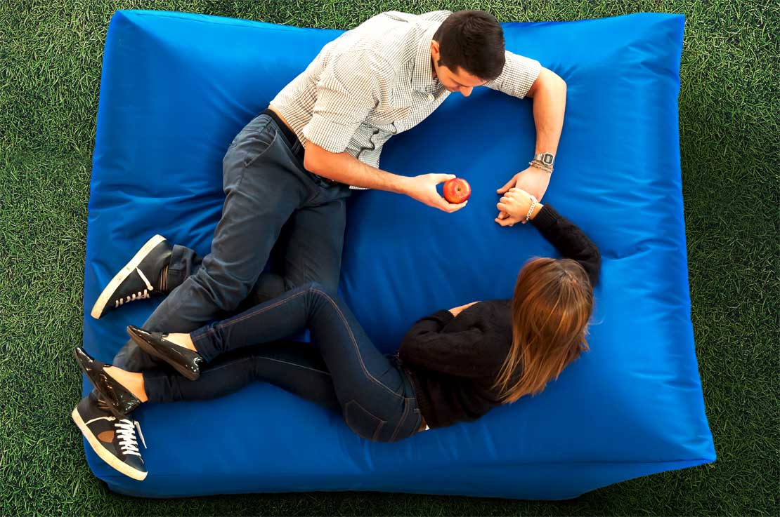 Sofa Soft Bedò XXL - Il beanbag-letto